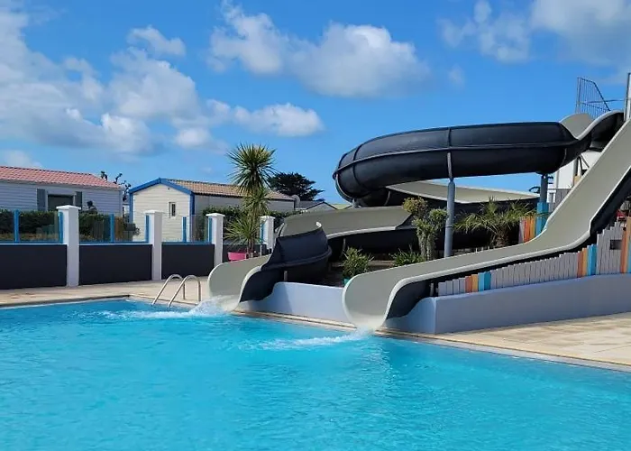 Mobil Avec Piscine Avec Acces Direct Dans 5 Etoiles Parque de Campismo Brétignolles-sur-Mer